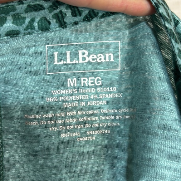 LL Bean “streamside” short-sleeve split neck tee - Picture 6 of 6